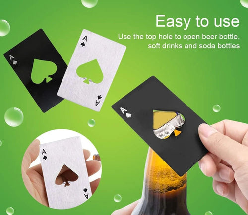 Gadgetime USA 2-Piece Poker Card Opener Set