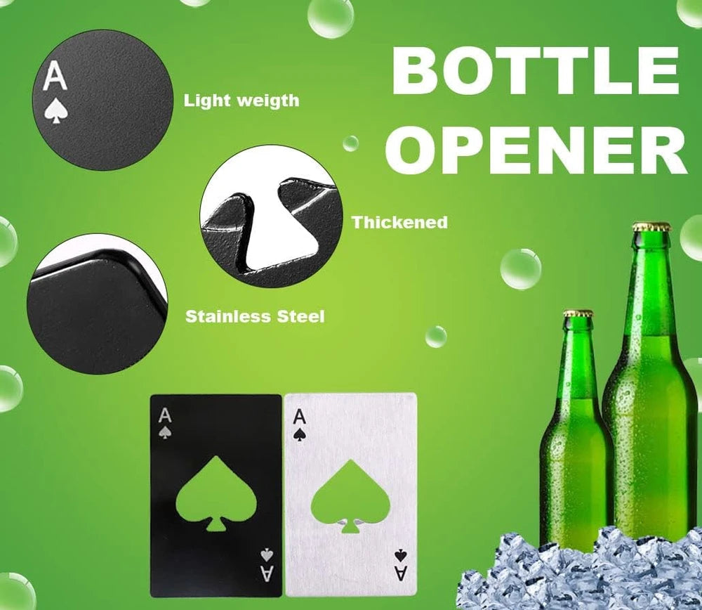 Gadgetime USA 2-Piece Poker Card Opener Set
